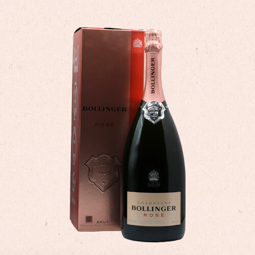 Bollinger Rosé magnum (1,5 liter) giftbox Bollinger Rosé magnum (1,5 liter) giftbox
