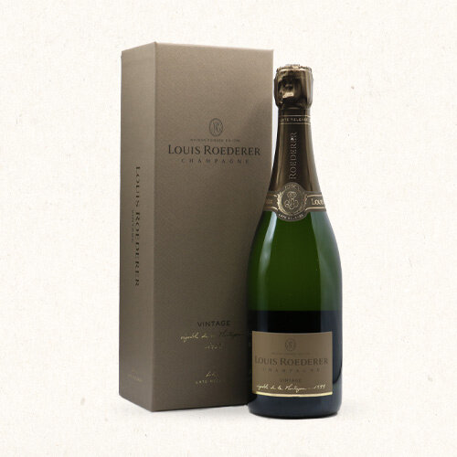 Louis Roederer Vintage 1999 late release giftbox