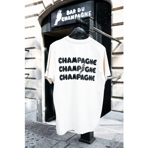 L'Atelier du Champagne T-shirt CHAMPAGNE Beige L L'Atelier du Champagne T-shirt CHAMPAGNE Beige L