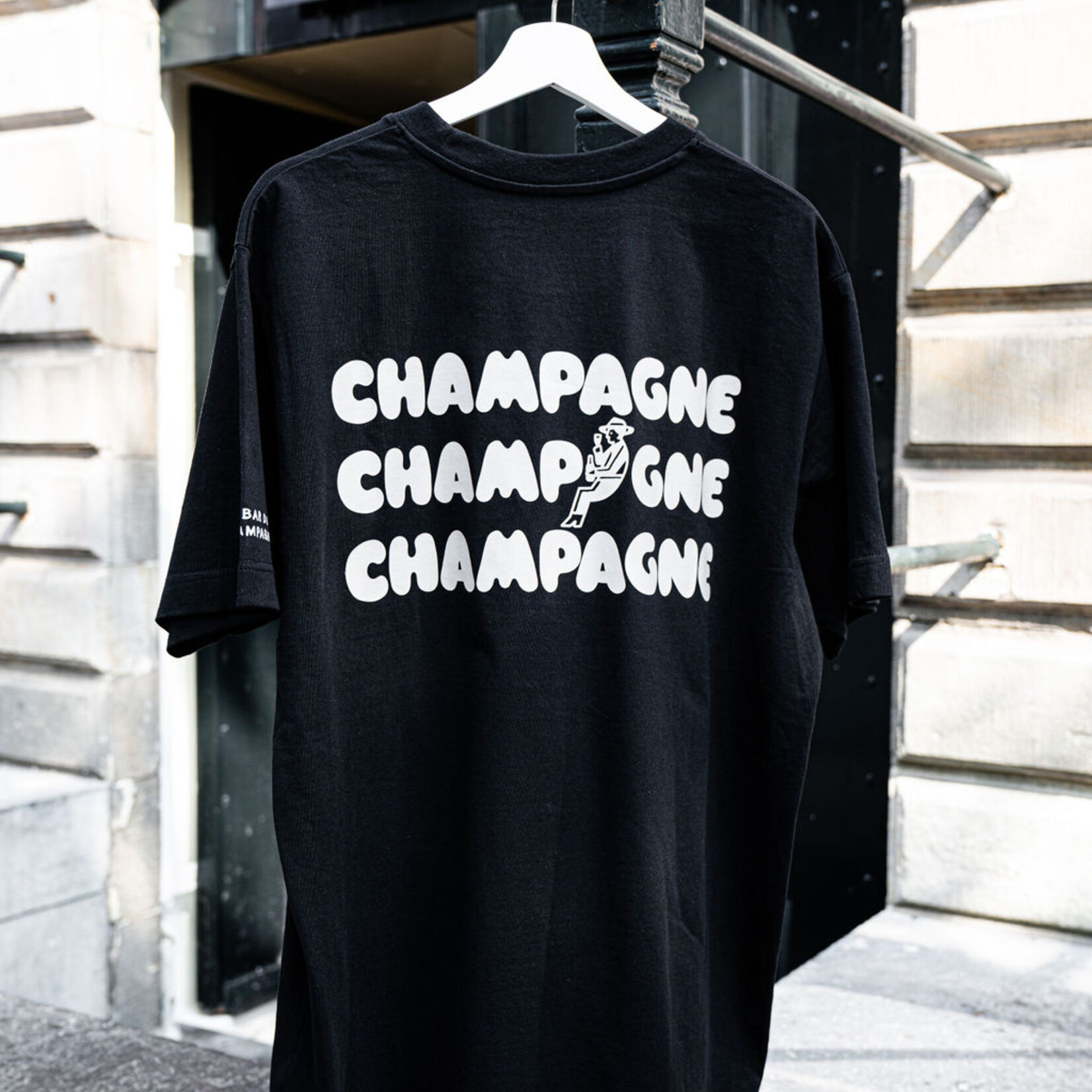 L'Atelier du Champagne T-shirt CHAMPAGNE Black S
