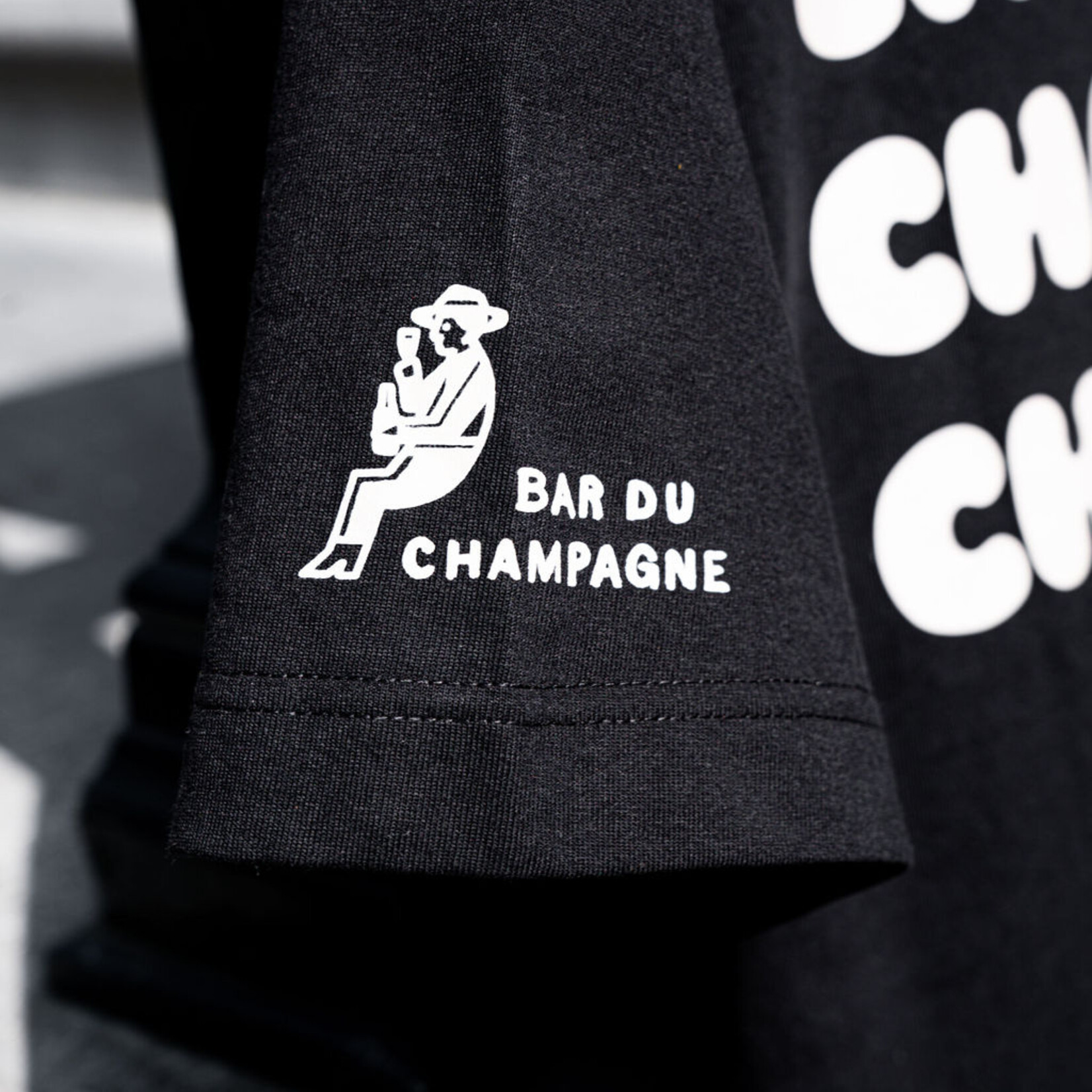 L'Atelier du Champagne T-shirt CHAMPAGNE Black XL