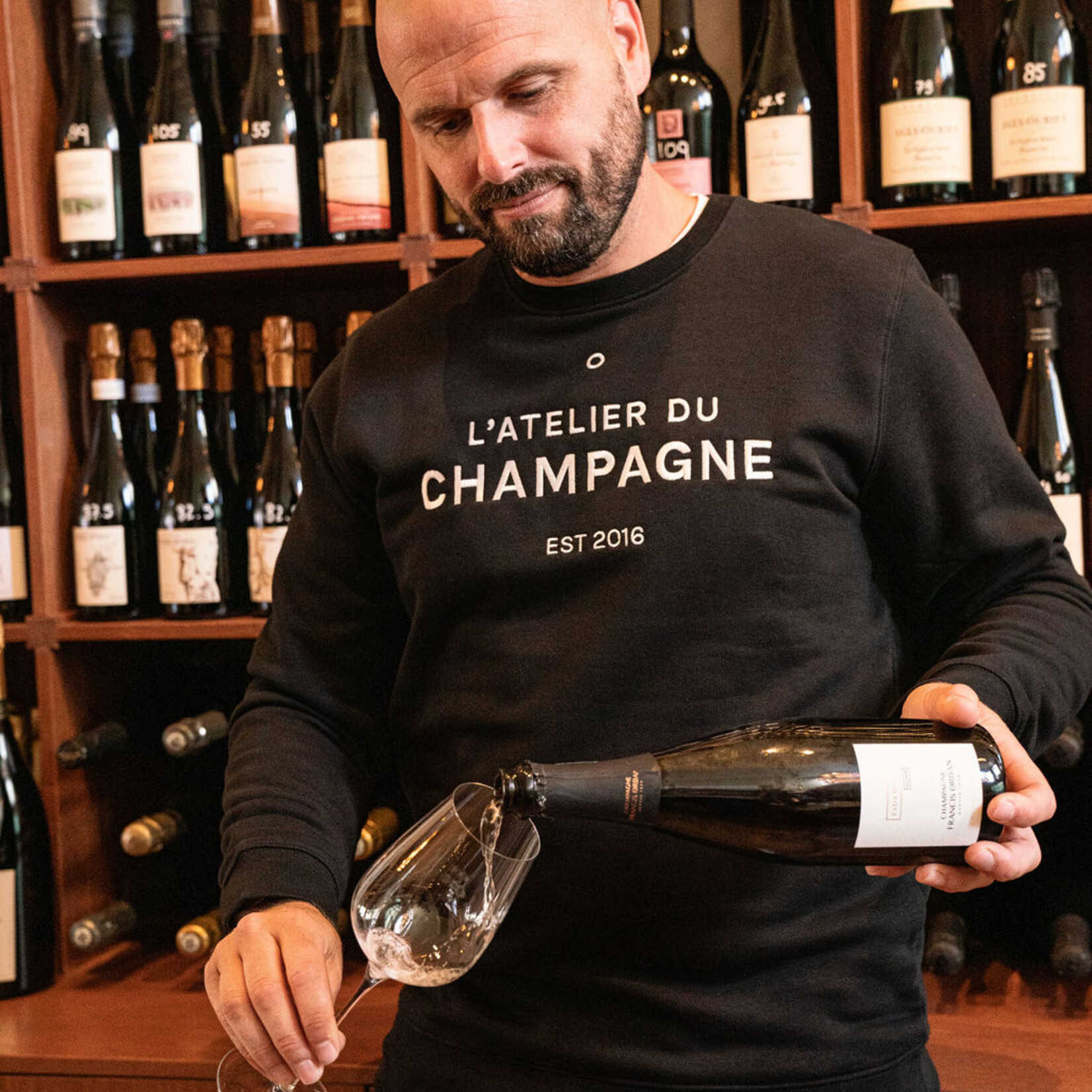 L'Atelier du Champagne L'Atelier du Champagne Sweater Black L
