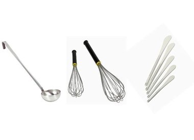 Spoons, spatulas and whisks