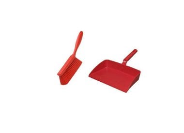 Hand sweepers and dust pans