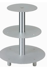 Schneider GmbH Edelstahl Hochzeitsenständer / Kuchenständer, 3 Teile