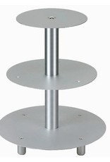 Schneider GmbH Stainless steel Wedding cake stand, 3 layers