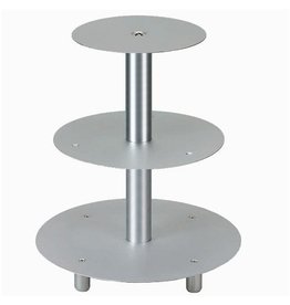 Schneider GmbH Edelstahl Hochzeitsenständer / Kuchenständer, 3 Teile