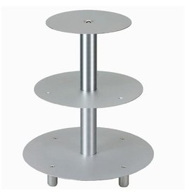 Schneider GmbH Stainless steel Wedding cake stand, 3 layers