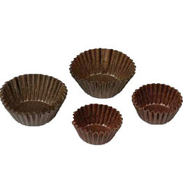 Schneider GmbH Cupcake kuipje bruin, 25