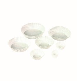 Schneider GmbH Weißes Cupcake-Förmchen, 40 mm