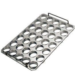 Baking tray with rings 80 x 20