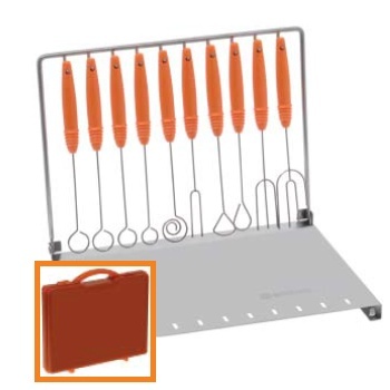 Schneider GmbH Praline Gabel Set (10 Teilig + Gestell)