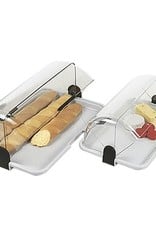 Counter roll top display, double