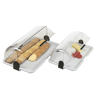 Roll top vitrine, dubbel