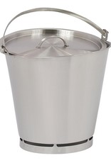 Stainless steel bucket, 15 Liters