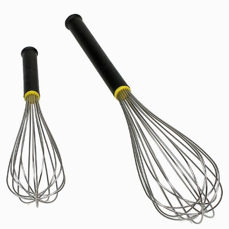 Plastic whisk 25 cm