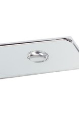 Gastronorm stainless steel lid 1/6 GN