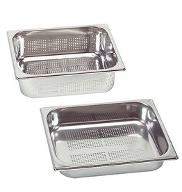 Perforated gastronorm container, GN 1/2 x 150(h) mm