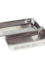 Perforated gastronorm container, GN 1/1 x 100(h) mm