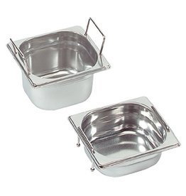 Gastronorm container with recessed handles, GN 1/6 x 65(h) mm