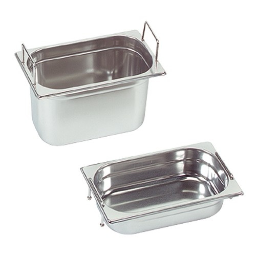 Gastronorm container with recessed handles, GN 1/4 x 65(h) mm