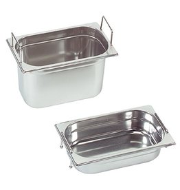 Gastronorm container with recessed handles, GN 1/4 x 150(h) mm