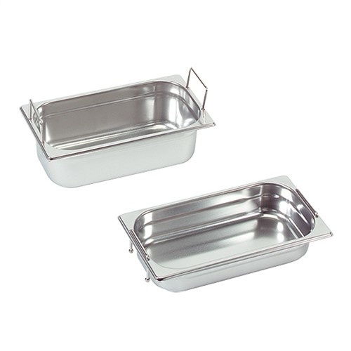 Gastronorm container with recessed handles, GN 1/3 x 100(h) mm