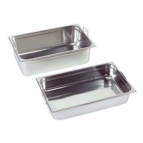 Gastronorm container with recessed handles, GN 2/3 x 100(h) mm