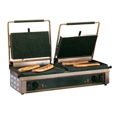 Roller Grill Roller Grill Kontakt Grill, Panini Doppel