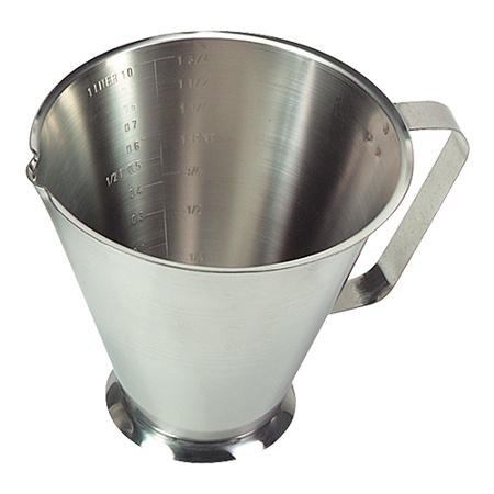 Stainless steel measuring cup, 2 Liters