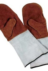 Schneider GmbH Leather baking mittens with thumb