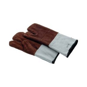 Schneider GmbH Leather baking mittens, 3 fingers