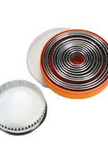 Schneider GmbH Set of pastry cutters round, serrated