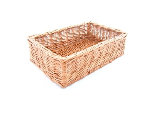 Display wicker basket 20 x 20 x 10 cm