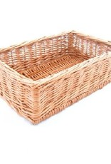 Display wicker basket 40 x 30 x 10 cm