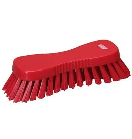 Vikan Vikan Large work brush, red