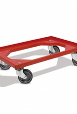 Trollie galvanized, red