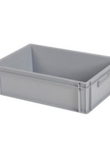 Plastic crate 600x400x170 (h) mm, closed