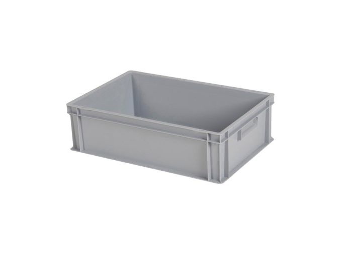 Plastic crate 600x400x170 (h) mm, closed