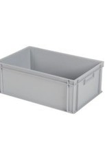 Plastic crate 600x400x220 (h) mm, closed
