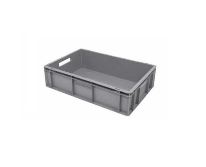 Plastic crate 600x400x170 (h) mm, open handles