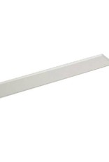 Presentation tray white 600 x 105 x 3 mm