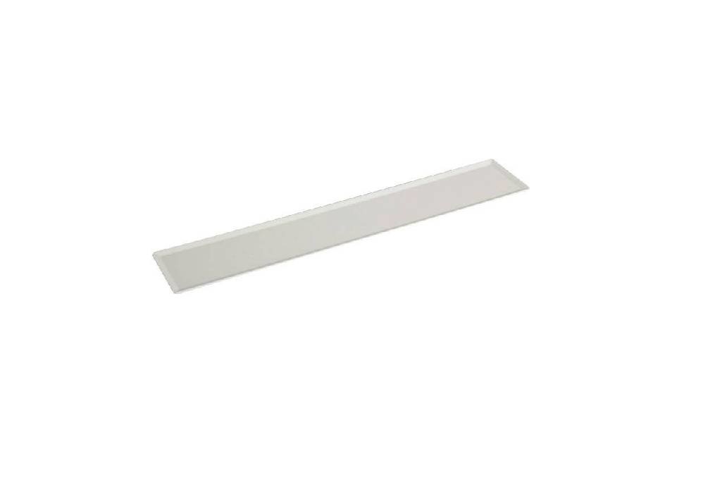 Presentation tray white 600 x 105 x 3 mm