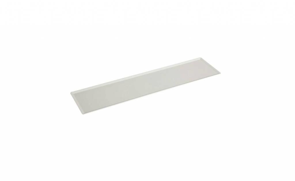 Presentation tray white 600 x 200 x 3 mm