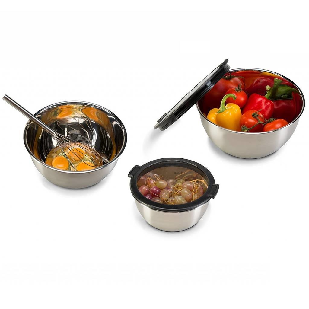 Scaritech Stainless steel bowls set