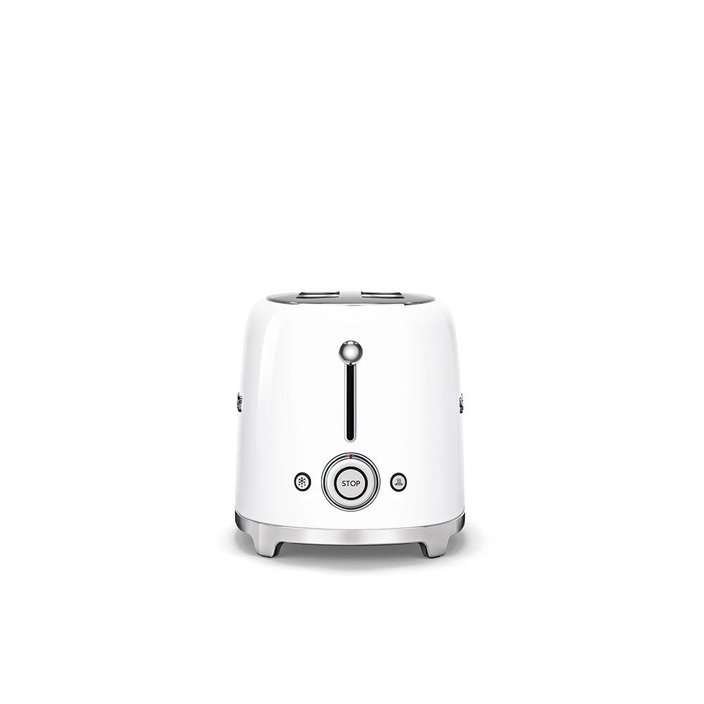 Smeg Toaster (4 Slices) - White - Baking And Cooking