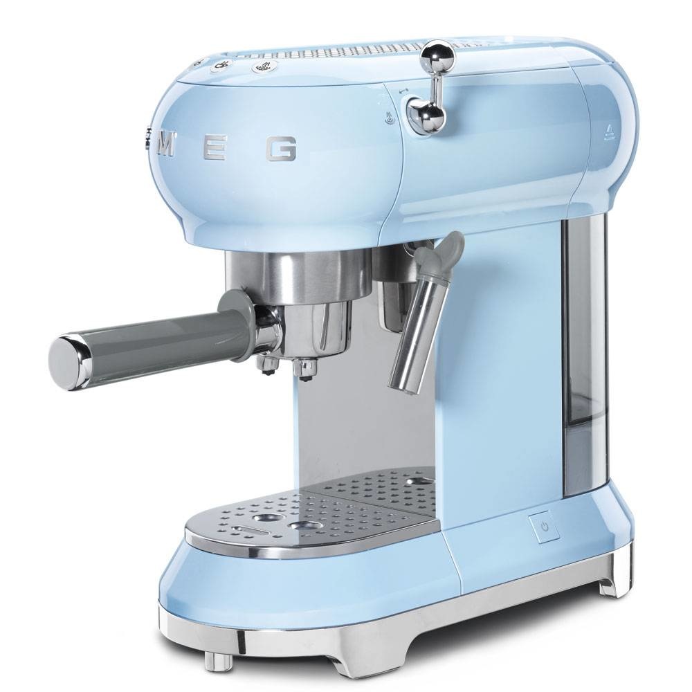 Smeg Smeg Espresso-Maschine - Pastell Blau