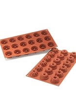 Silikomart Silicone baking mould - mini fantasy bundt cake