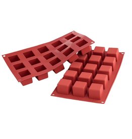 Silikomart Backform / Backmatte - Würfel