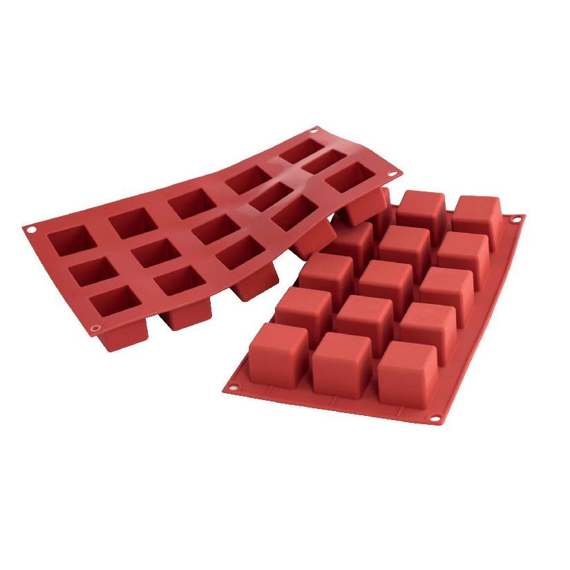 Silikomart Silicone baking mould - cube